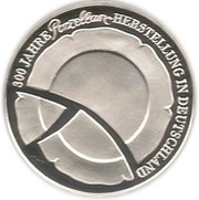 10 Euros Porcelain Manufacturing, Germany, 2010 reverse image