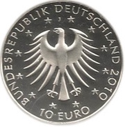 10 Euros Robert Schumann obverse image