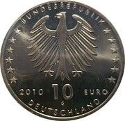 10 Euros Konrad Zuse obverse image