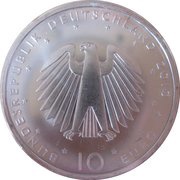 10 Euros 20 Years German Reunification obverse image