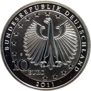 10 Euros Franz Liszt obverse image