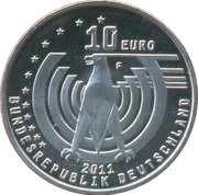 10 Euros 125 Years of Automobile obverse image