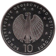 10 Euros Women's Soccer Championship obverse image