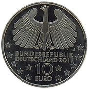 10 Euros Hamburger Elbtunnel obverse image