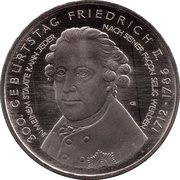 10 Euros Frederick II, Germany, 2012 reverse image