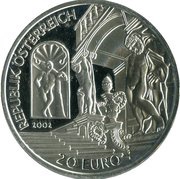 20 Euros Baroque Period obverse image
