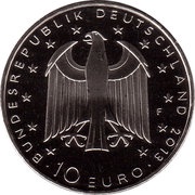 10 Euros Georg Büchner obverse image