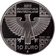 10 Euros Red Cross; Silver Proof Issue obverse image