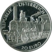 20 Euros Biedermeier Period obverse image