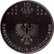 10 Euros Council of Constance obverse image