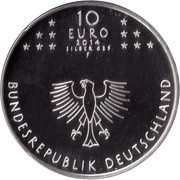 10 Euros Council of Constance; Silver Proof Issue obverse image