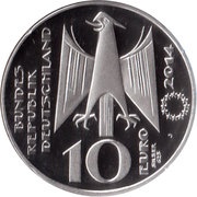 10 Euros Fahrenheit Scale; Silver Proof Issue obverse image