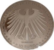 10 Euros Dornröschen; Silver Proof Issue obverse image