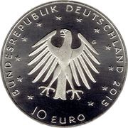 10 Euros Lucas Cranach the Younger obverse image