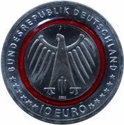 10 Euros Feuerwehr obverse image