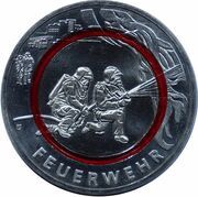 10 Euros Feuerwehr reverse image