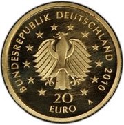 20 Euros Deutscher Wald - "Eiche" obverse image