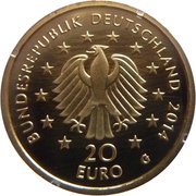 20 Euros Deutscher Wald - "Kastanie" obverse image
