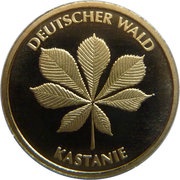 20 Euros Deutscher Wald - "Kastanie", Germany, 2014 reverse image