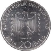 20 Euros Nelly Sachs obverse image