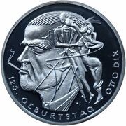 20 Euros Otto Dix, Germany, 2016 reverse image
