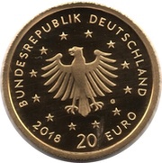 20 Euros Eurasian Eagle-Owl obverse image