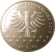 20 Euros 100 Years Women's Suffrage obverse image