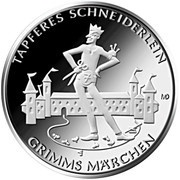 20 Euros Tapferes Schneiderlein, Germany, 2019 reverse image