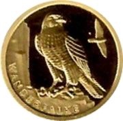 20 Euros Peregrine Falcon, Germany, 2019 reverse image