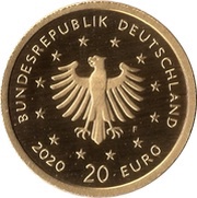 20 Euros White Stork obverse image