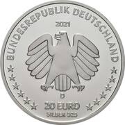 20 Euros Sophie Scholl obverse image