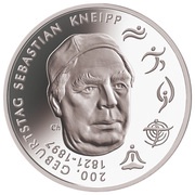 20 Euros Sebastian Kneipp reverse image