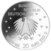 20 Euros Deutsches Kinderhilfswerk obverse image
