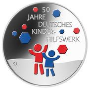 20 Euros Deutsches Kinderhilfswerk, Germany, 2022 reverse image
