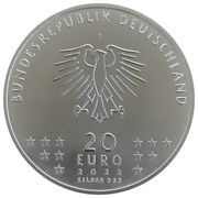 20 Euros Bertolt Brecht obverse image