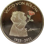 20 Euros 100th anniversary of the birth of Vicco von Bülow, Germany, 2023 reverse image