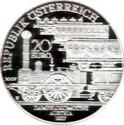 20 Euros Emperor Ferdinand Northern Railway obverse image