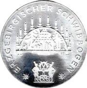 25 Euros Erzgebirgischer Schwibbogen, Germany, 2023 reverse image