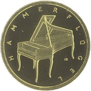 50 Euros Fortepiano, Germany, 2019 reverse image