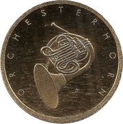 50 Euros French Horn, Germany, 2020 reverse image