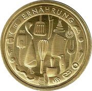 50 Euros Food, Germany, 2023 reverse image