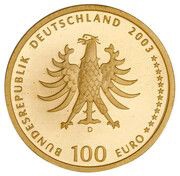 100 Euros Quedlinburg obverse image