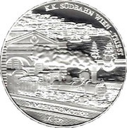 20 Euros South Railways Vienna-Triest, Austria, 2007 reverse image