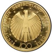 100 Euros Soccer World Cup obverse image