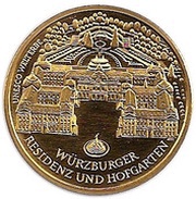 100 Euros Würzburg, Germany, 2010 reverse image