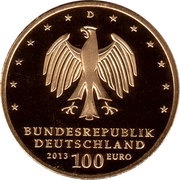 100 Euros Gartenreich Dessau-Wörlitz obverse image