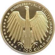 100 Euros Regensburg mit Stadtamhof obverse image