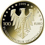 100 Euros Dom zu Speyer obverse image
