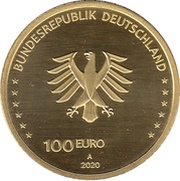 100 Euros Unity obverse image
