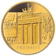 100 Euros Liberty, Germany, 2022 reverse image